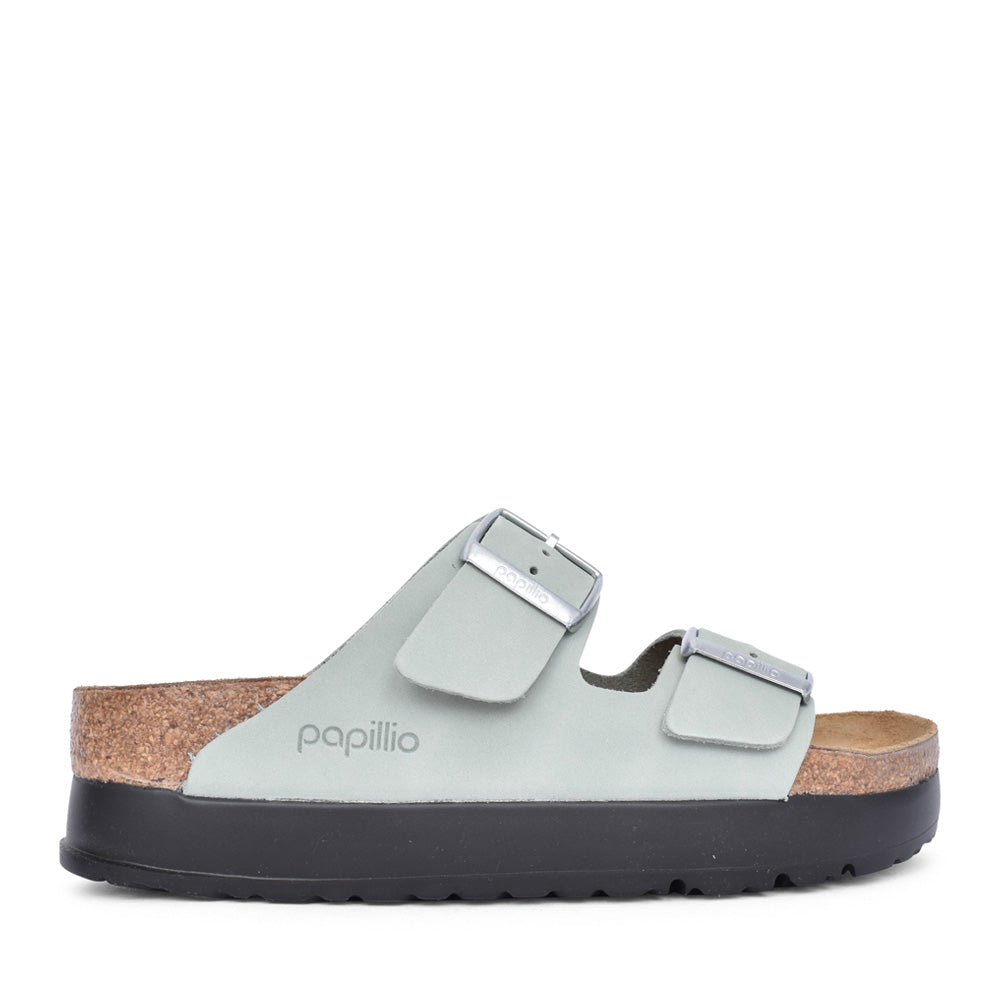 Ladies 1029049 Arizona Platform Mule In Sage
