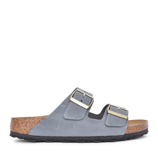 Ladies 1029253 Arizona Double Strap Mule In Grey