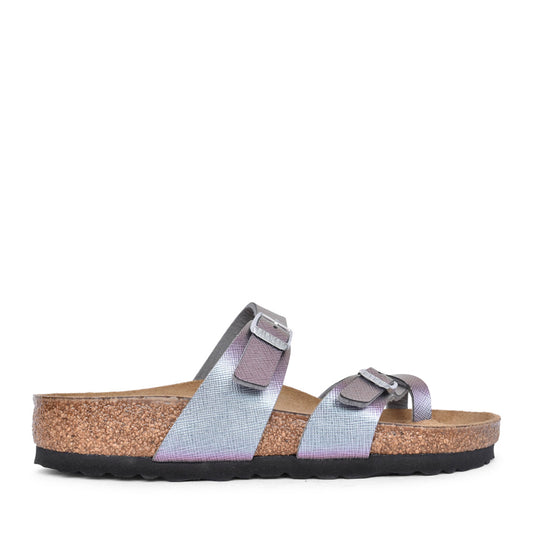 Ladies 1029285 Mayari Toe Post Mule In Lilac