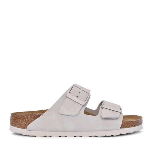 Ladies 1024516 Arizona Soft Footbed Mule In White