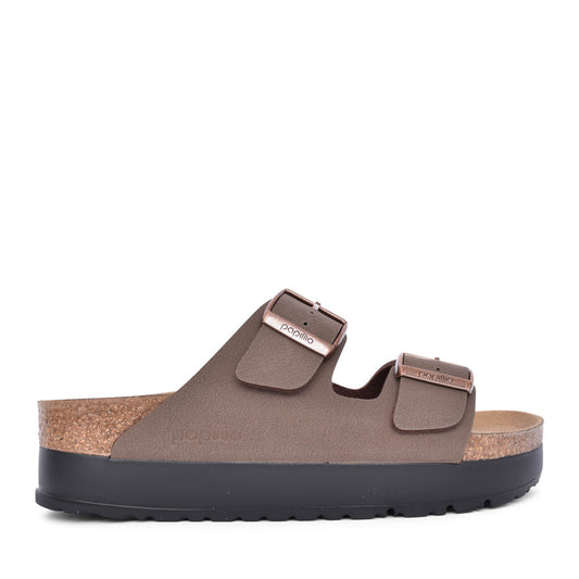 Ladies 1027417 Arizona Platform Mule In Mocha