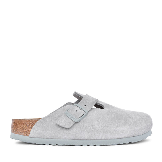 Ladies 1029214 Boston Leather Clog In Sage