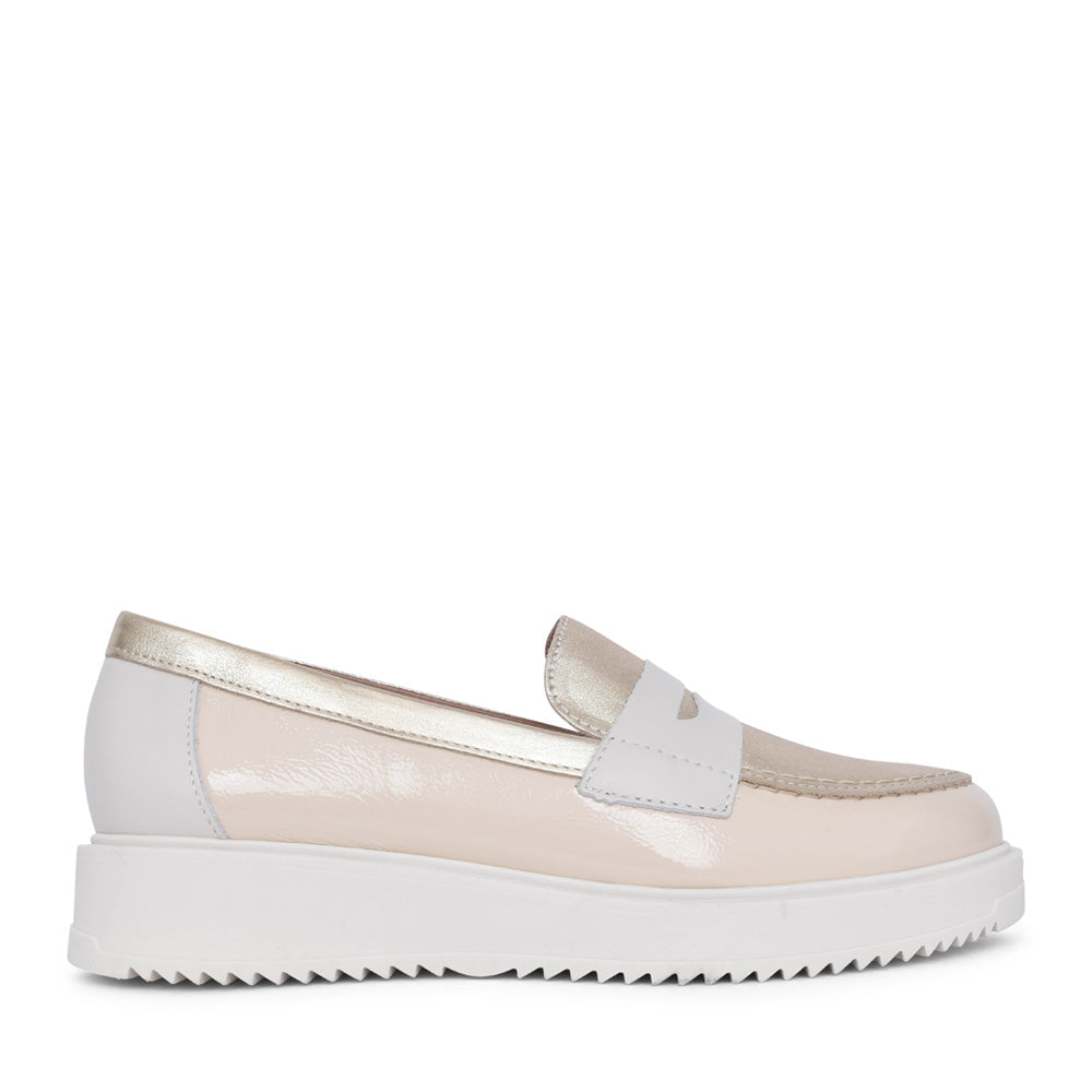 Ladies 10.384 Slip-on Shoe In Cream