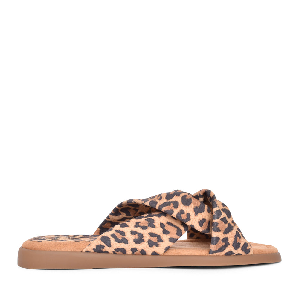 Ladies Camby Mule In Leopard