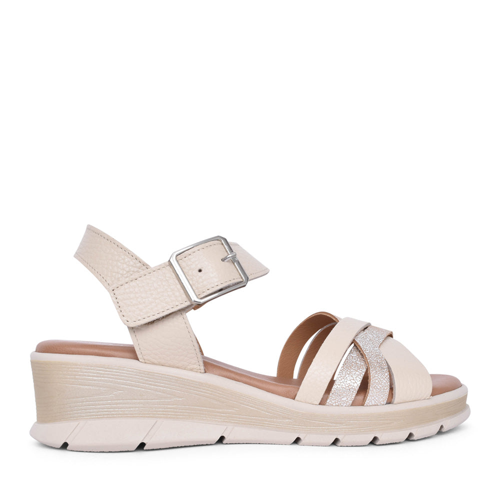 Ladies 1984 Sandal In Beige