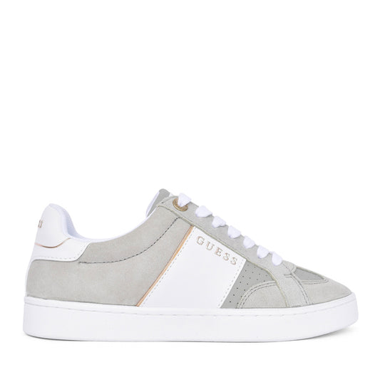 Ladies Jrone6 Fljr06 Laced Trainer In Green