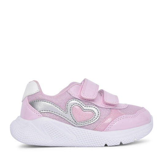 Girls B554ta B Sprintye Velcro Trainer In Pink