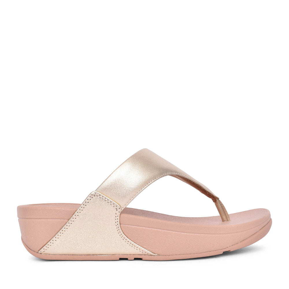 Ladies I88-675 Lulu Leather Toe Post In Platino