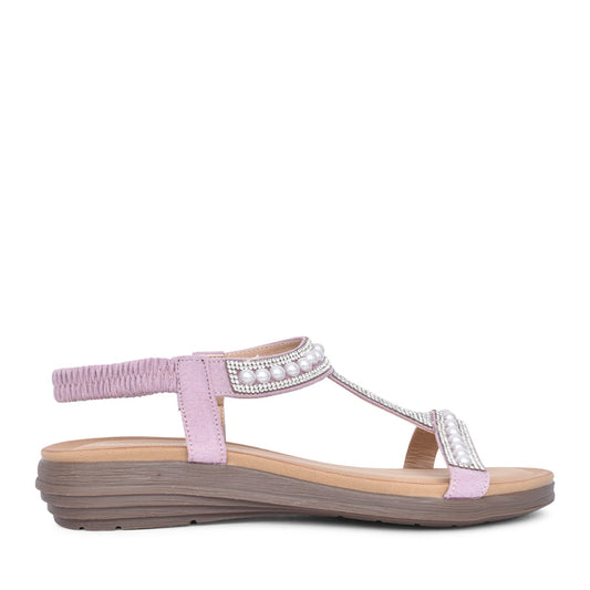 Ladies Tancy Jlh078 Sandal In Lilac