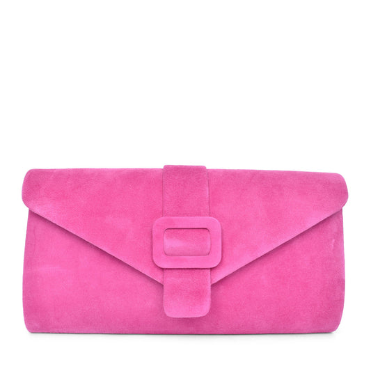Ladies Aletta Ulg085 Clutch Bag In Pink