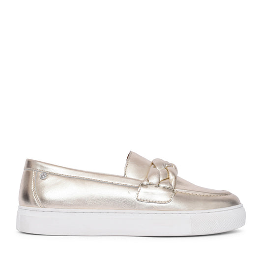 Ladies Bertie Uls518 Slip-on Shoe In Gold