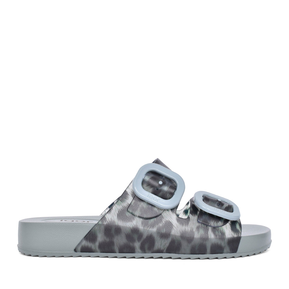 Ladies S10336 Mule Sandal In Green