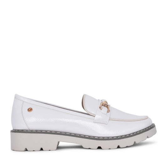 Ladies Hanoi Loafer In White