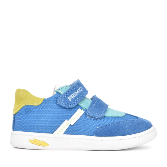 Boys 7903411 Double Velcro Shoe In Blue