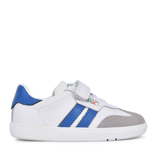 Boys 046703 Velcro Trainer In White Multi