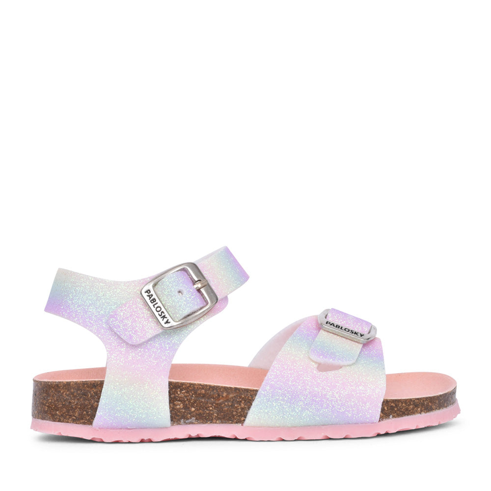 Girls 439471 Sandal In Rainbow