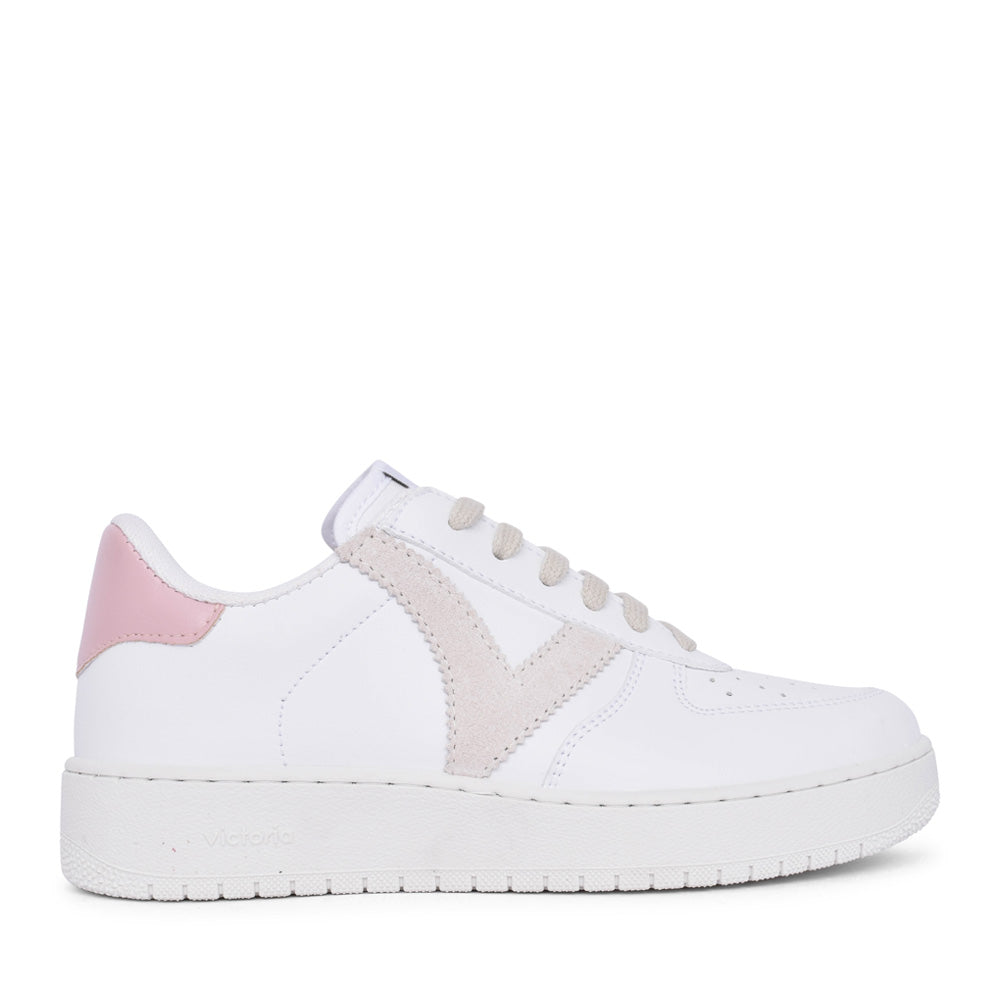 Ladies 1258201 Madrid Laced Trainer In Beige