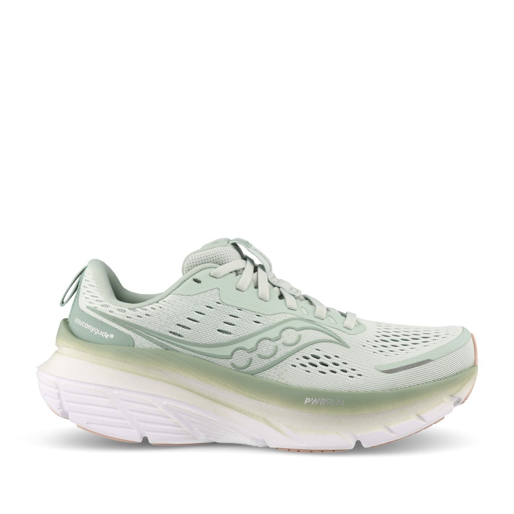Ladies S10998 Guide 18 Laced Trainer In Mint