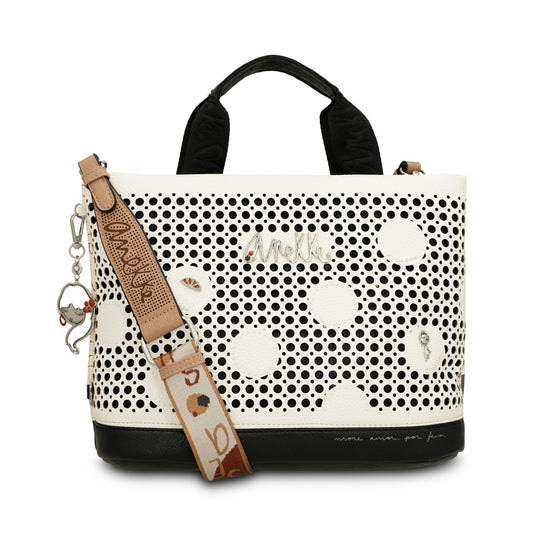 Ladies 40721-222 Handbag In Off White