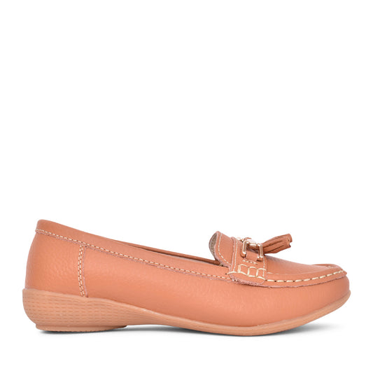 Ladies Nautical Slip-on Shoe In Sunset