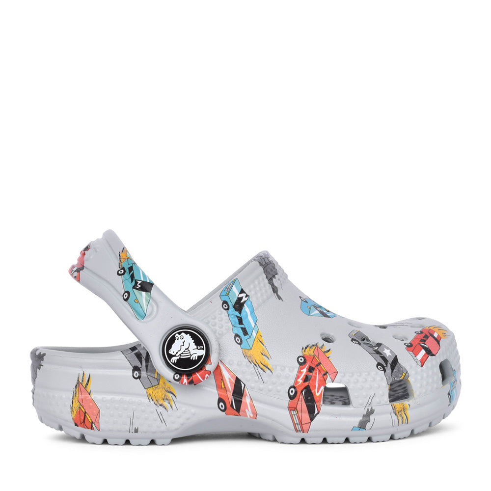 Classic Race Cars Clog Graphite