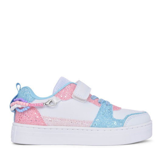 Girls Lk4010 Gioiello Trainer In White Multi