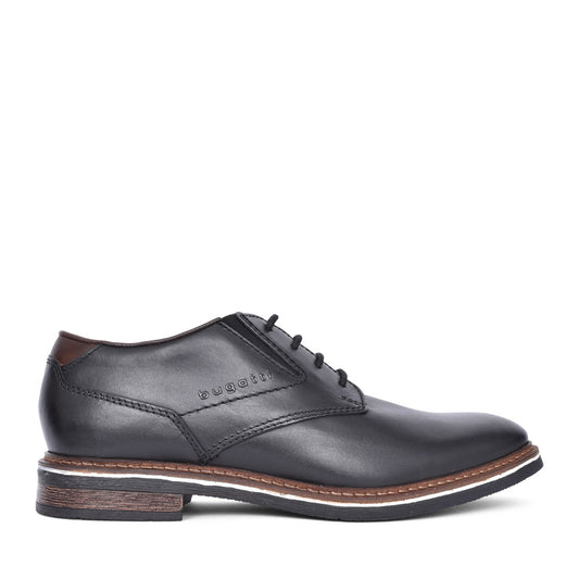 Mens Maik Exko Aes01 Laced Shoe In Black