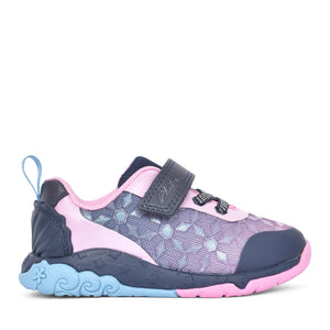 Girls Tidal Trail K Navy Trainer In Kids G Fit
