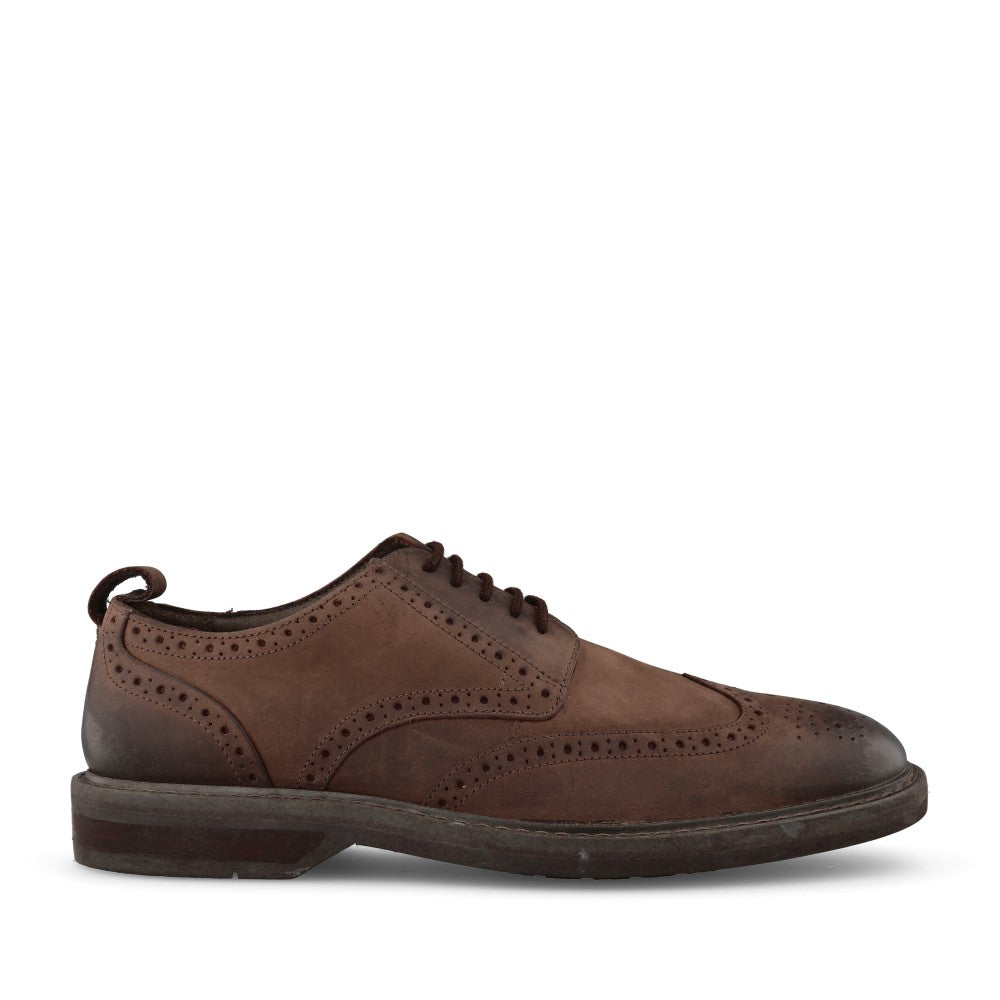 Mens Aldwin Limit G-fit Laced Brogue In Brown