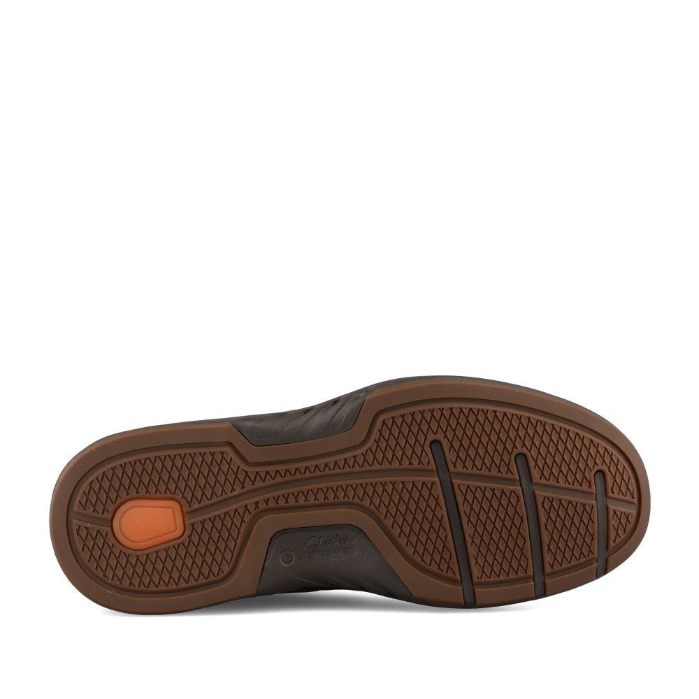 Mens Un Briley Pace Leather H-fit Laced Shoe In Tan