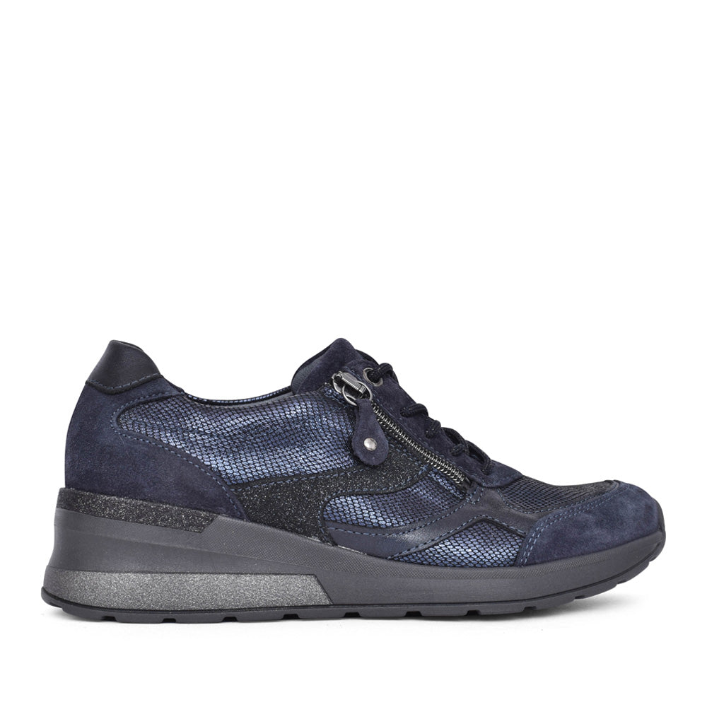 Ladies 939018 Clara H-fit Trainer In Navy