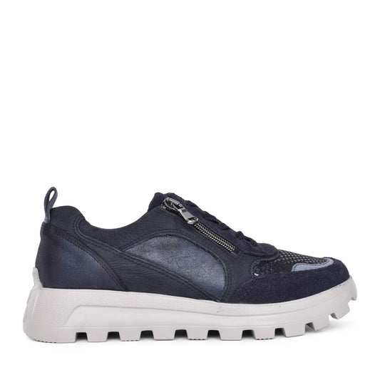 Ladies 993h01 Ajala H-fit Trainer In Navy