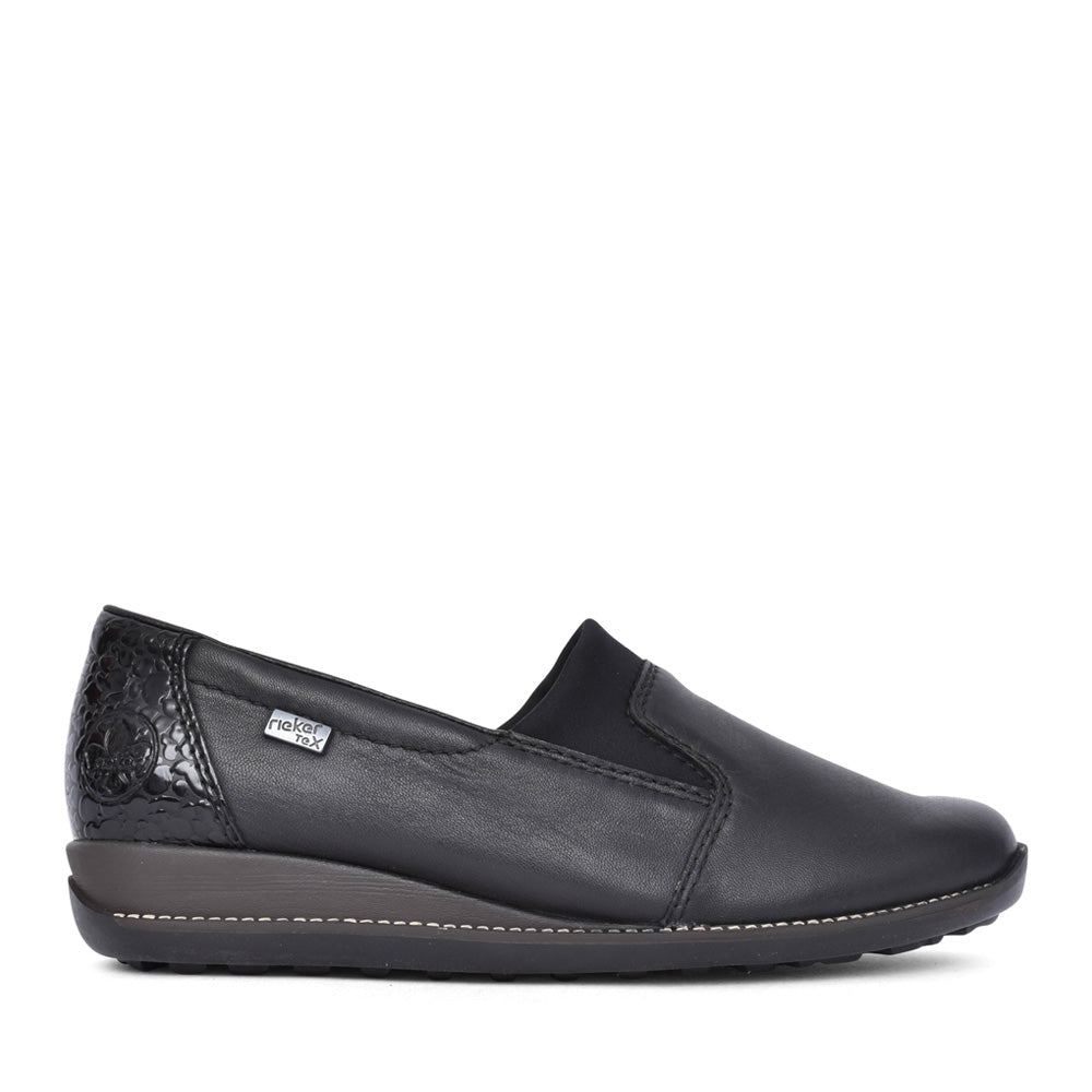 Ladies 44291 Tex Slip-on Shoe In Black