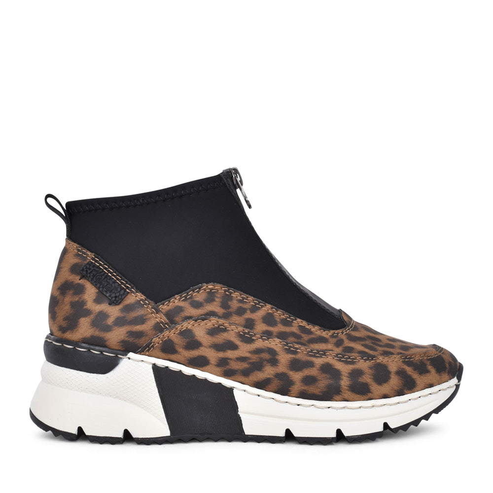 Ladies N6352 Ankle Boot In Leopard