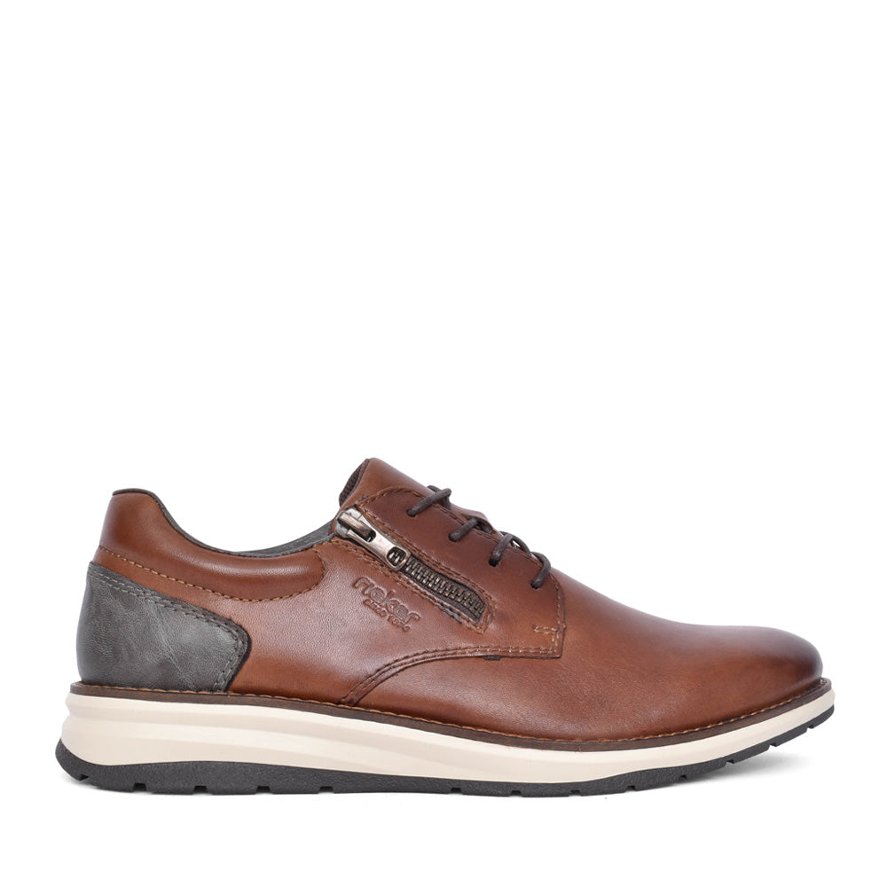 Mens 14706 Laced Shoe In Tan