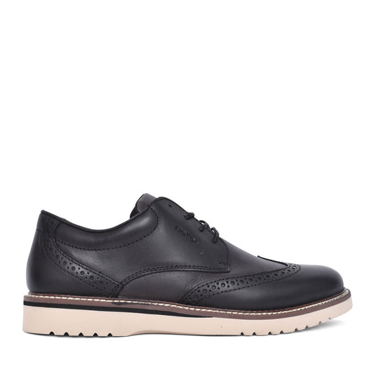 Mens 04504 Laced Shoe In Black