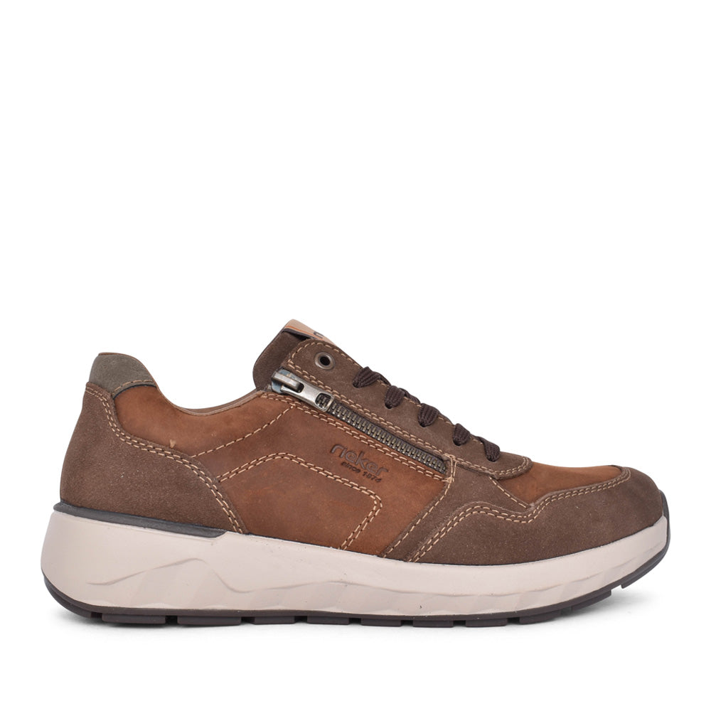 Mens 11500 Laced Trainer In Tobacco