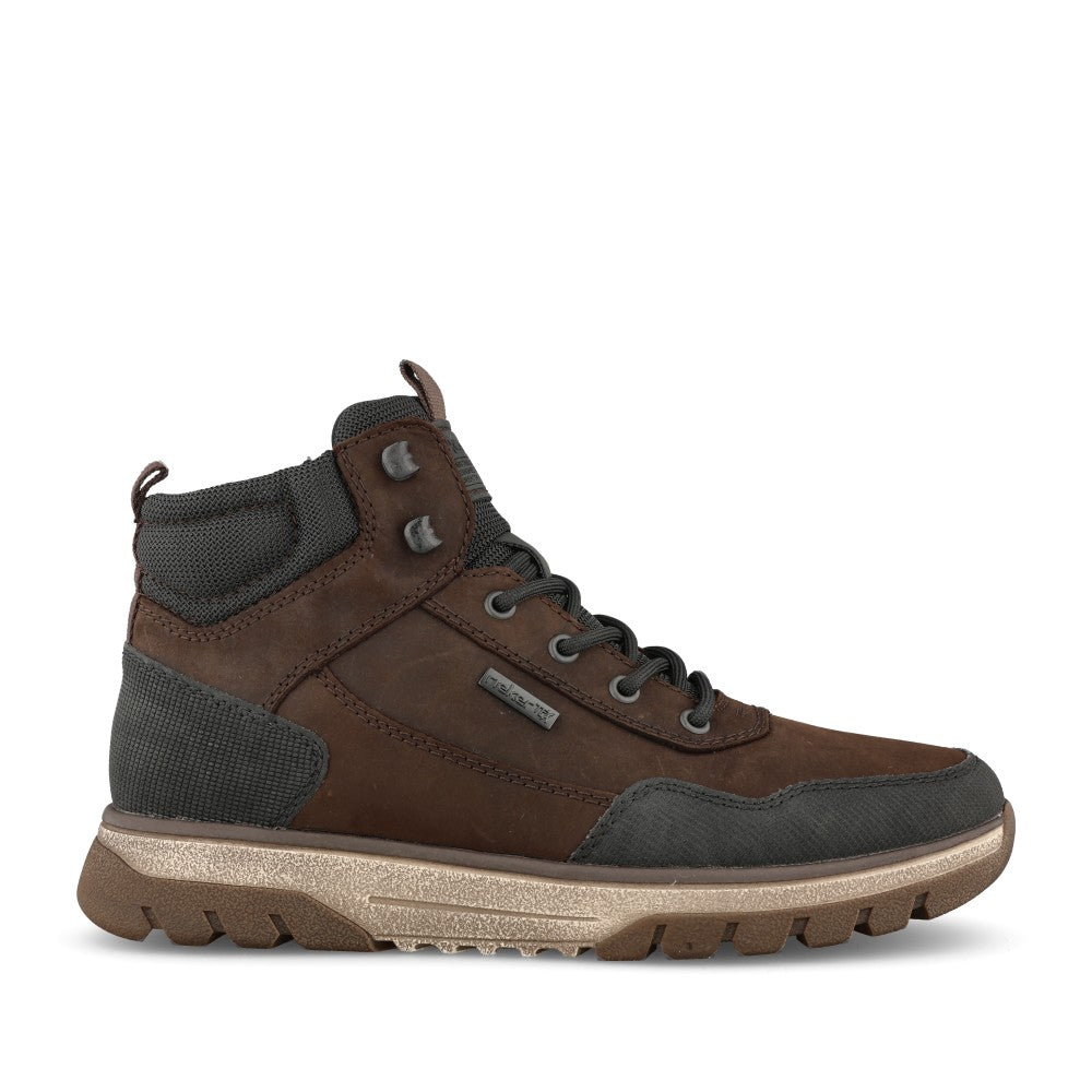 Mens B9310 Tex Laced Ankle Boot In Cigar