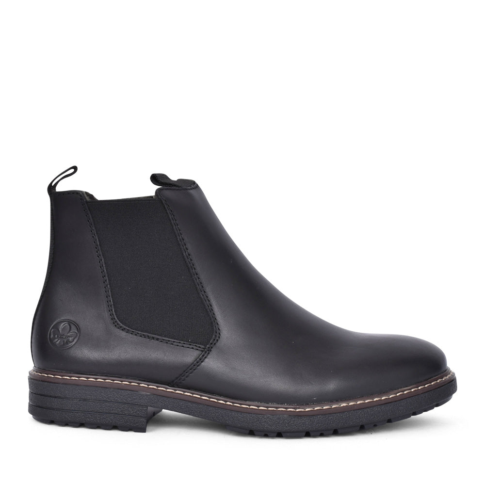 Mens 33180 Chelsea Ankle Boot In Black