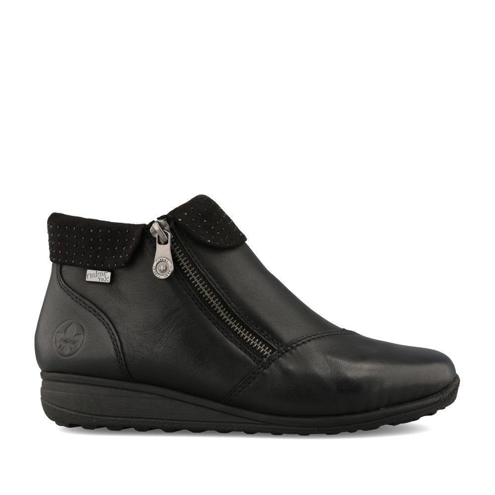 Ladies 47252 Tex Ankle Boot In Black