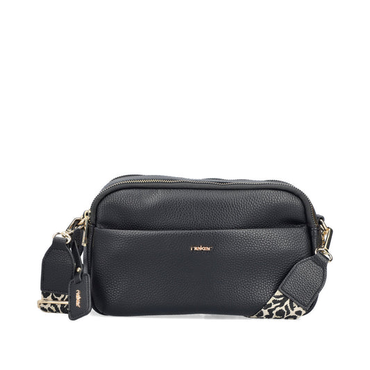 Ladies H1029 Cross Body Bag In Black