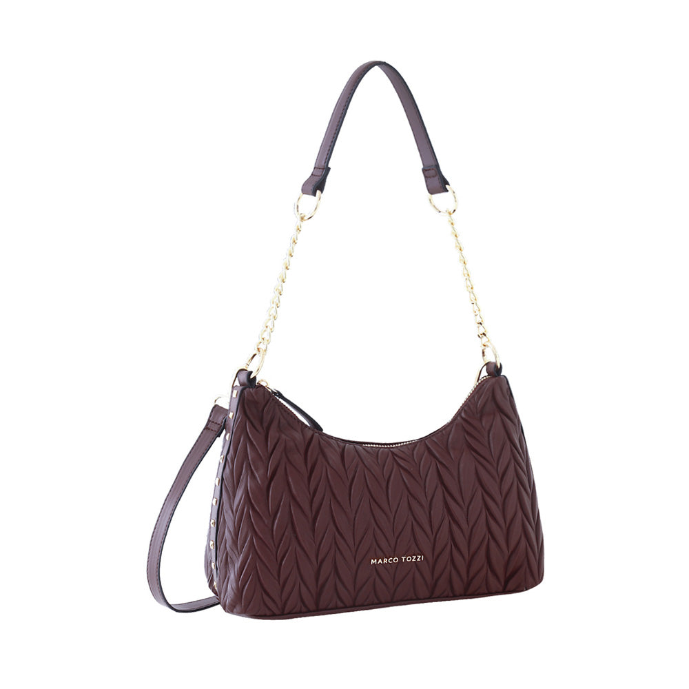 Ladies 2-61010 Handbag In Burgandy