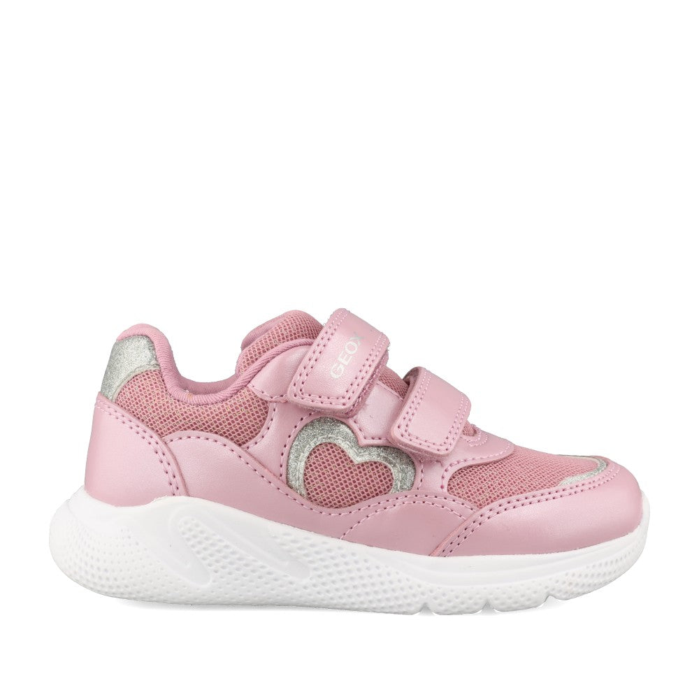 Girls B564ta B Sprintye Velcro Trainer In Rose
