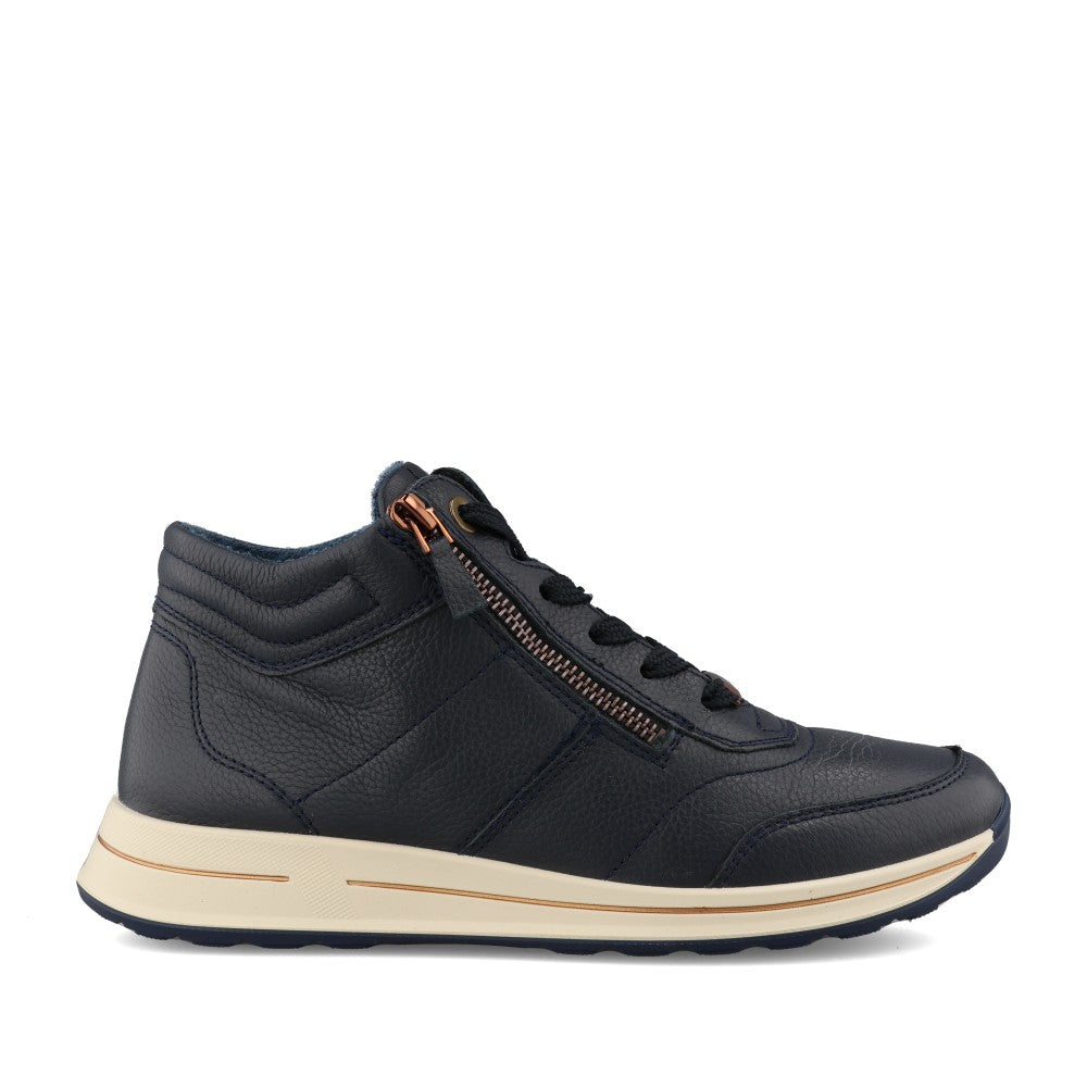 Ladies 12-24808 Osaka 2.0 Laced Ankle Boot In Navy