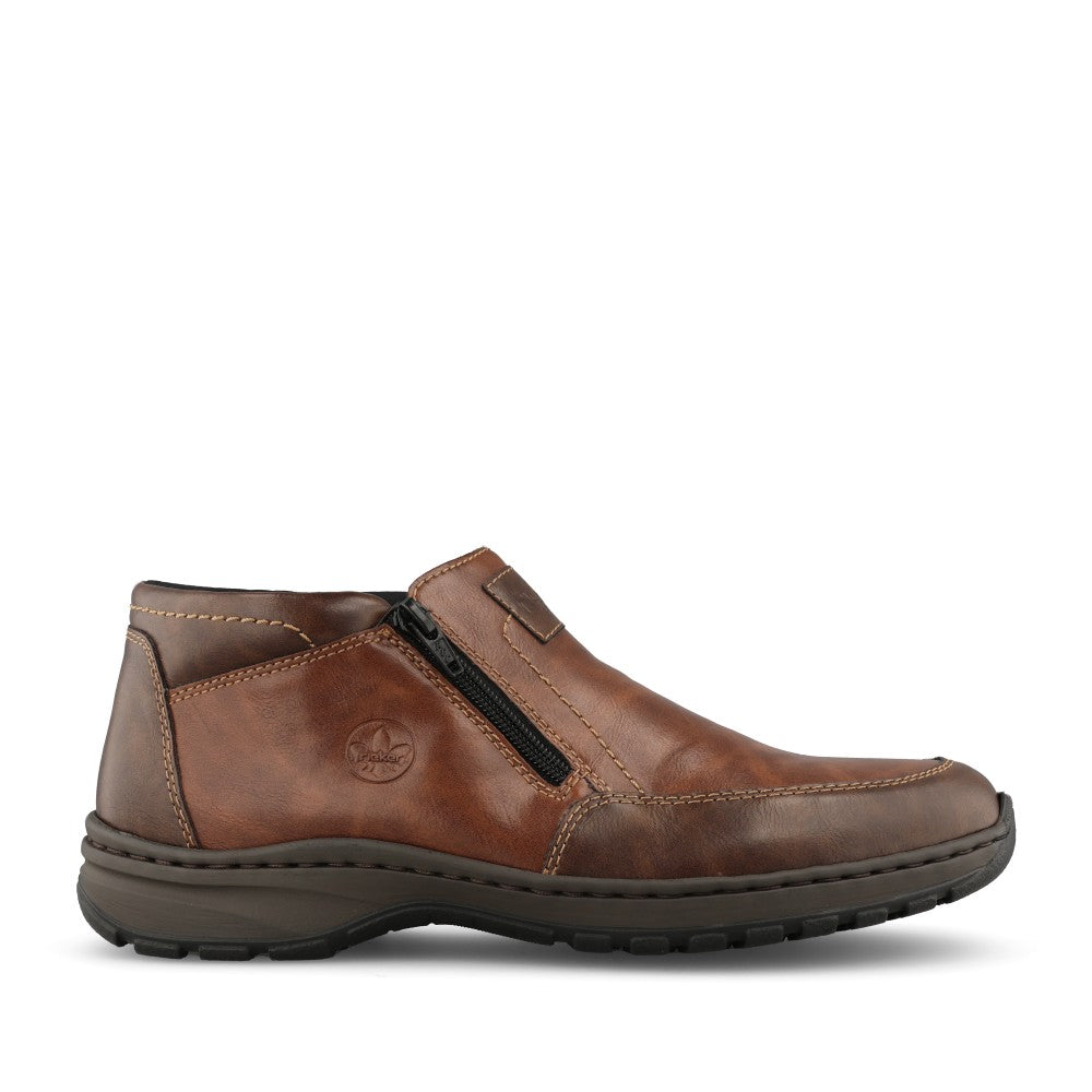 Rieker Mens 03352 Ankle Boot In Brown