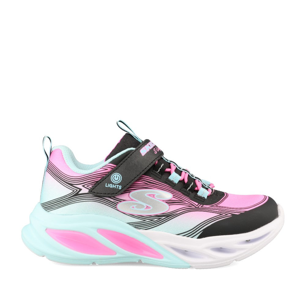 Girls 303712l Cosmic Glow Trainer In Black Multi