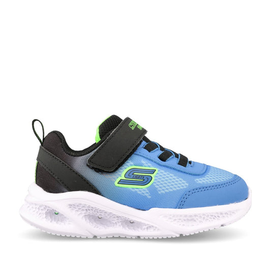 Boys 401495n Meteor-lights Krendox Trainer In Blue