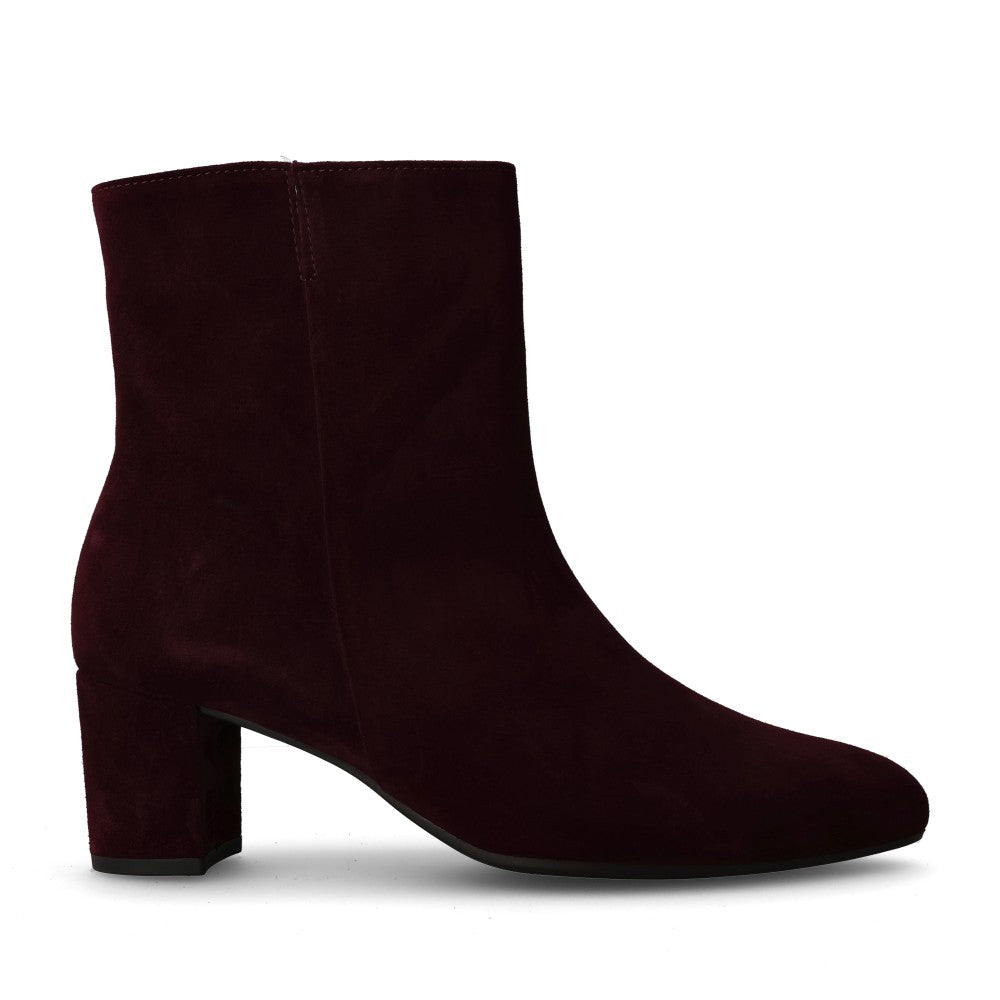 Ladies 75.701 Ankle Boot In Burgandy