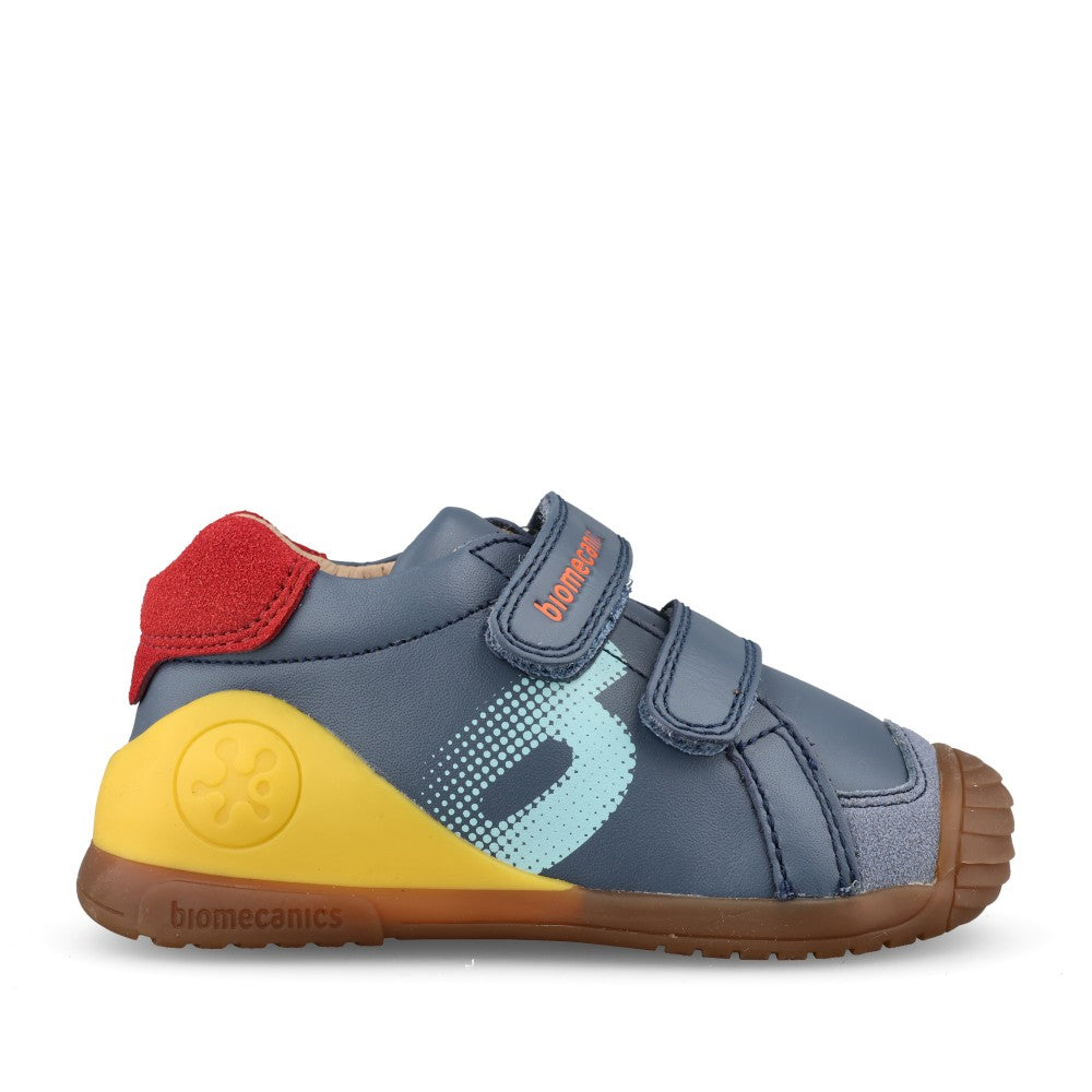 Boys 251122 Double Velcro Shoe In Petrol