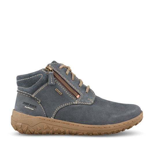 Ladies 90544 Ruby 54 Waterproof Laced Ankle Boot In Navy